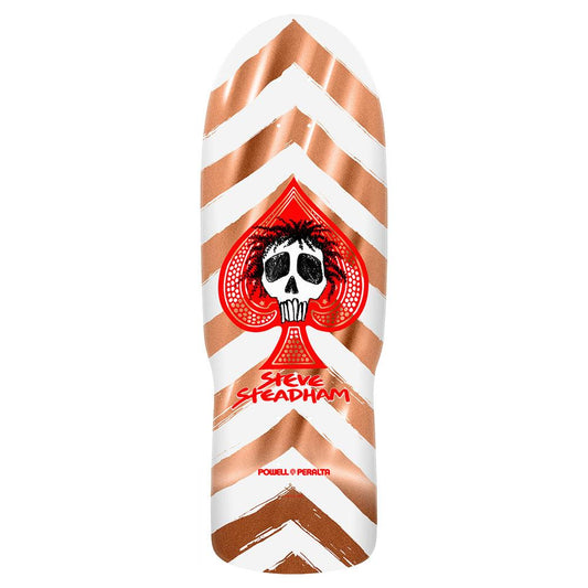 Powell Peralta Steve Steadham Spade '14' Copper Foil Skateboard Deck 10.00"