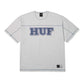 Huf Legacy Football Tee Heather Grey