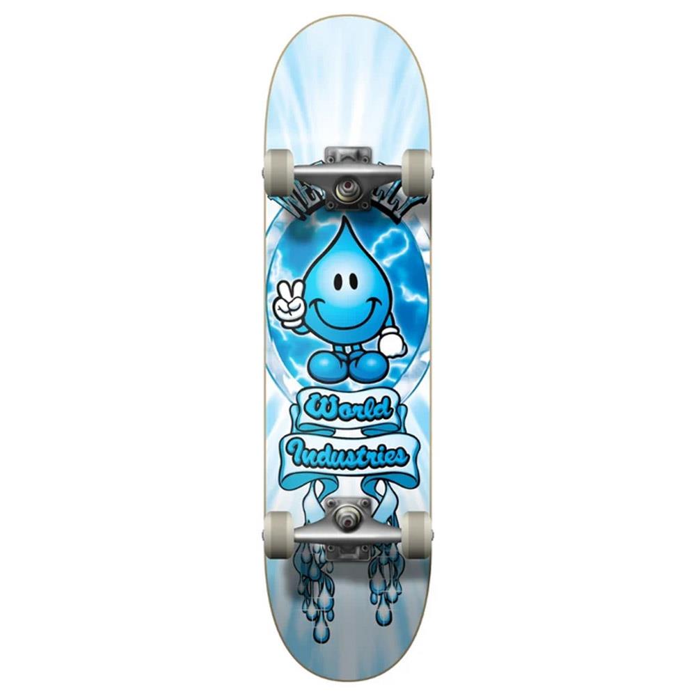 World Industries Wet Willy Icon Factory Complete Skateboard Multi 7.25''