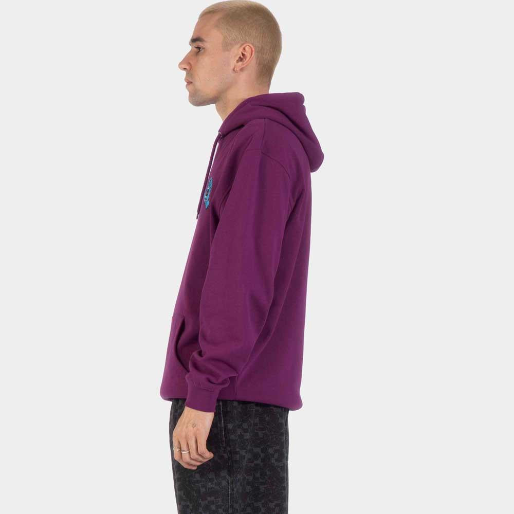 Santa Cruz Screaming Hand Chest Hooded Sweatshirt Fresh Purple