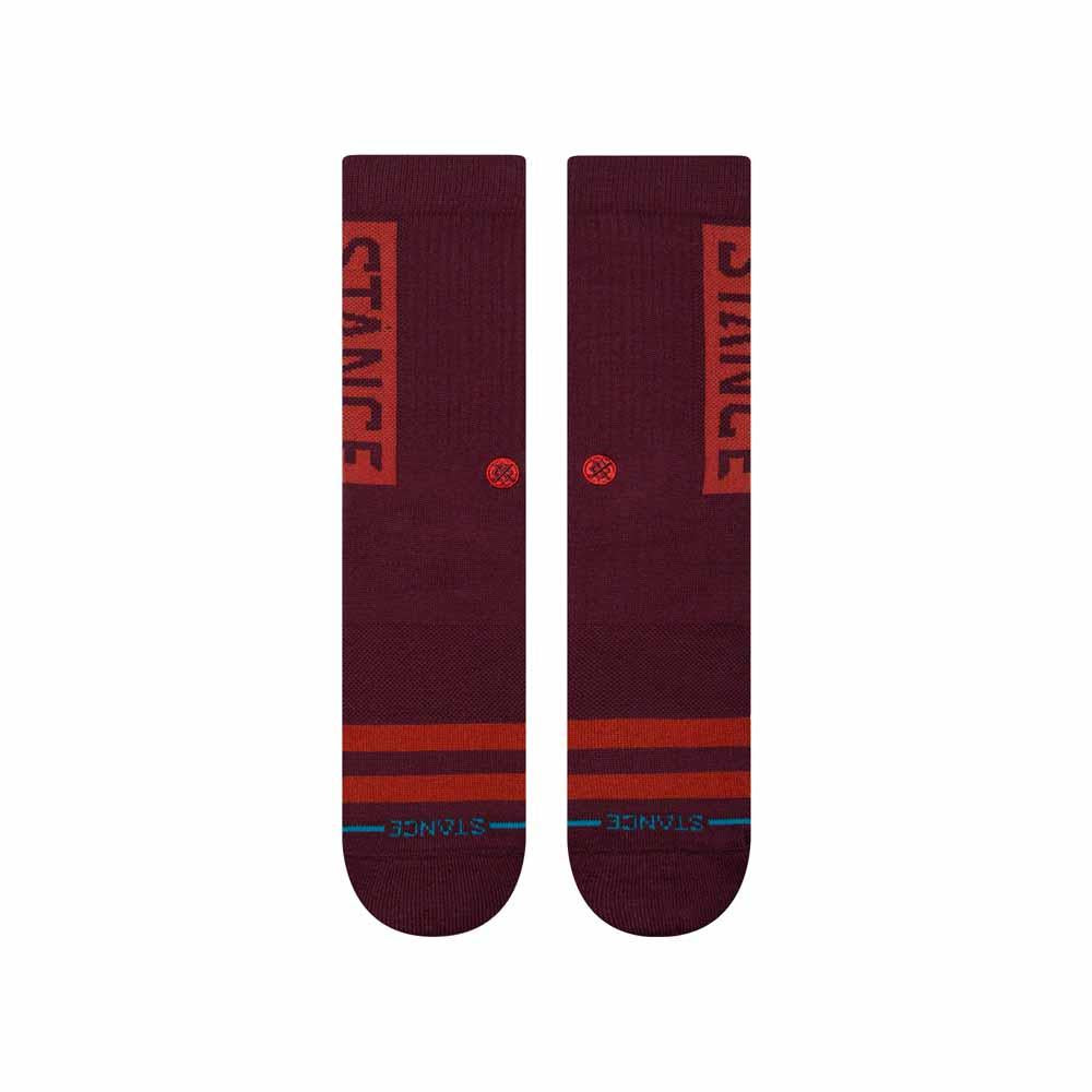 Stance Socks OG Wine Large