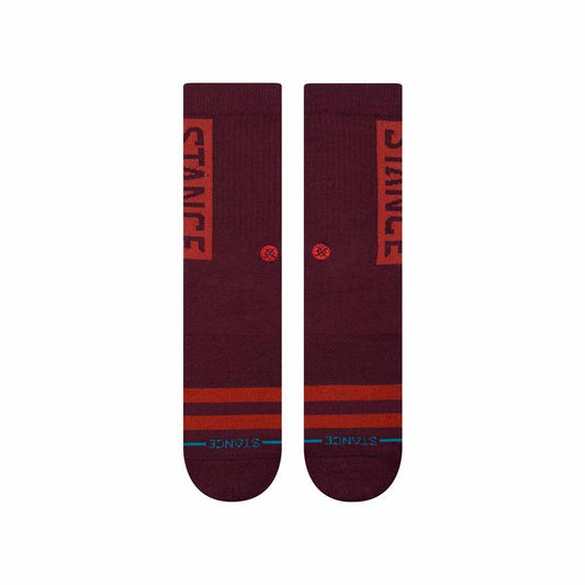 Stance Socks OG Wine Large