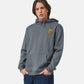 Santa Cruz Hooded Sweatshirt Kendall End Of The Dot Storm Grey