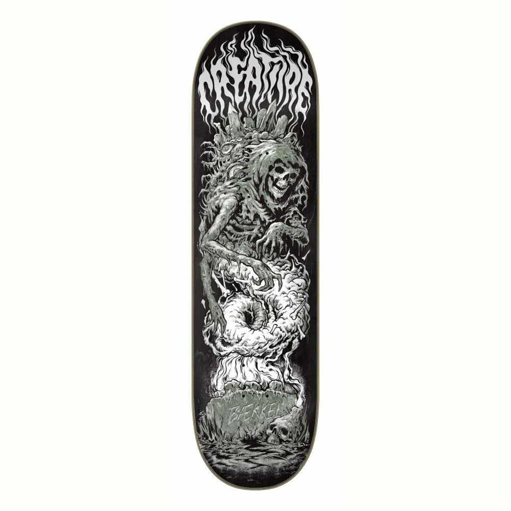 Creature Skateboard Deck Baekkel Graveyard Black/White 8.6"