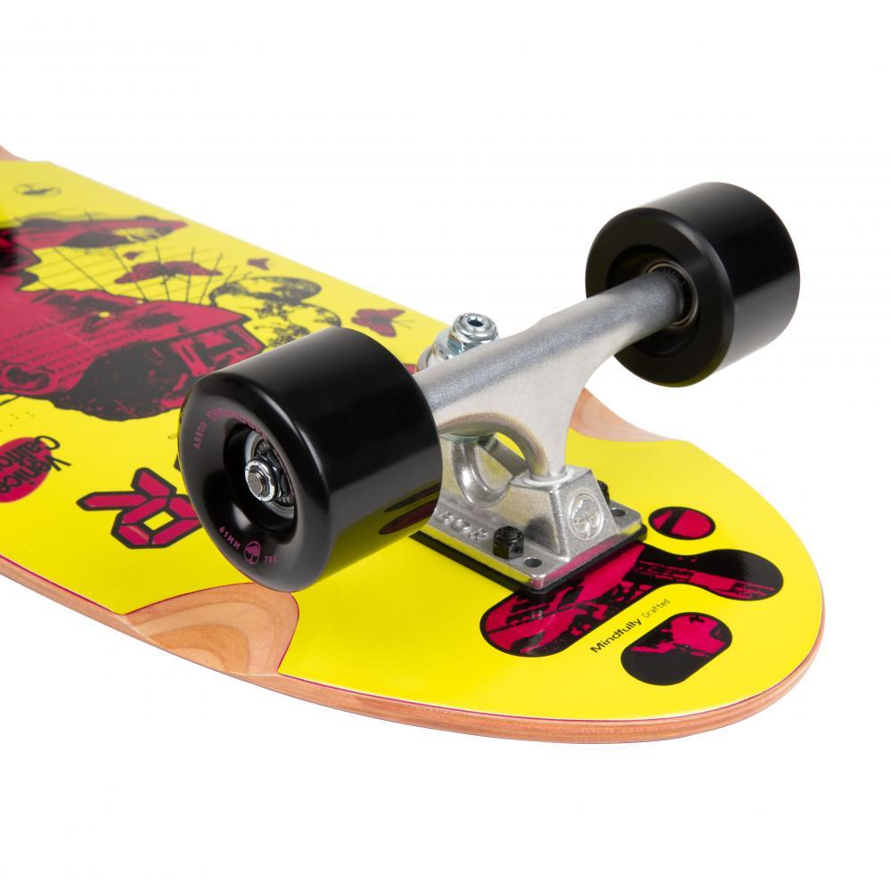 Arbor Cruiser Complete Skateboard Venice Speedway Glitch Multi 9.625"