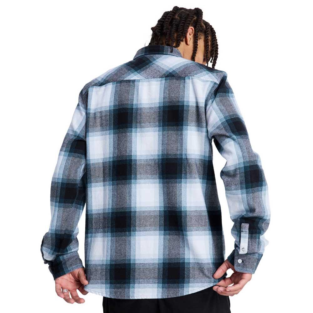 DC Shoe Co Marshal Flannel Shirt Storm Blue