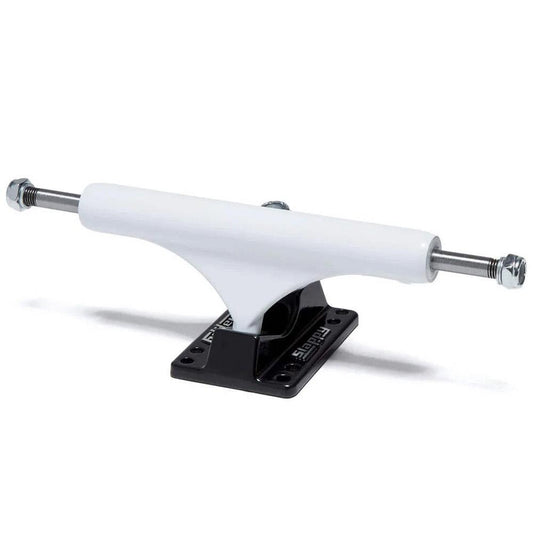 Slappy ST1 Classic Skateboard Trucks 8 Hole Baseplate White Black 9"