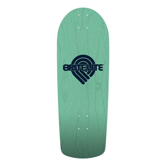 Powell Peralta Ray Rodriguez O.G. Skull & Sword '05' Snub Lt Skateboard Deck Teal Stain 10"