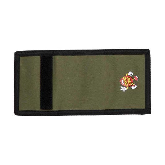 Santa Cruz Dot Guy Wallet Deep Olive