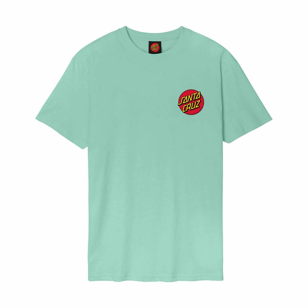 Santa Cruz Classic Dot Chest T-Shirt Mint