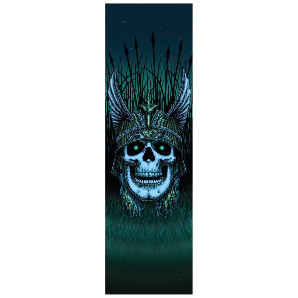 Powell Peralta Anderson Green Skull Grip Tape Sheet 9" x 33"