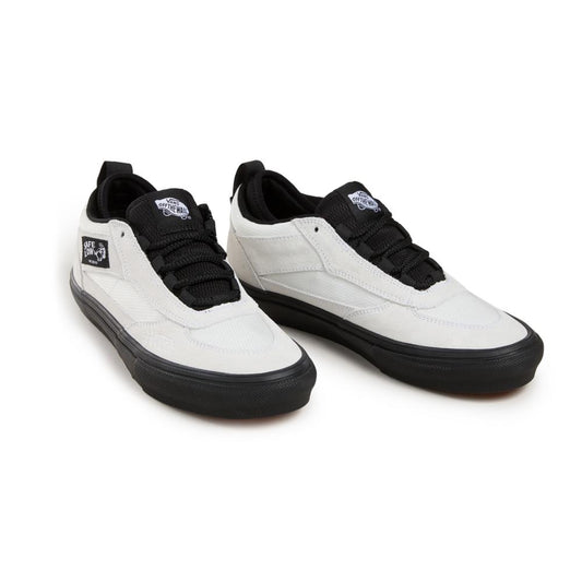 Vans Skate Safe Low Atiba Bone White Black Skate Shoes