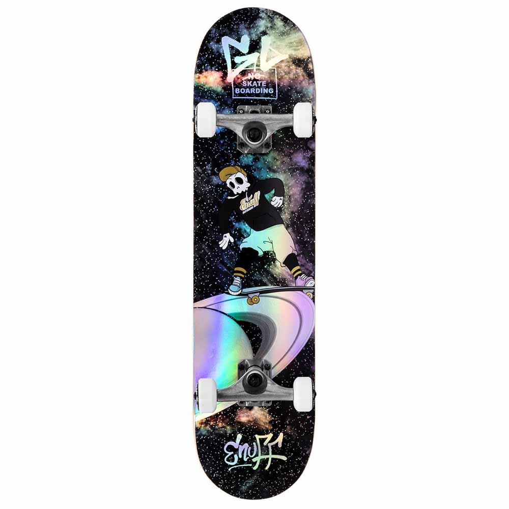 Enuff Skully Hologram Factory Complete Skateboard Black 7.75"