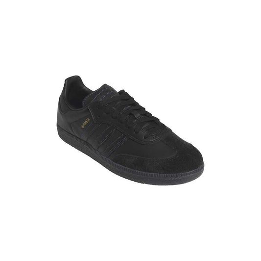 Adidas Skateboarding Samba ADV Core Black Core Black Royal Blue Skate Shoes
