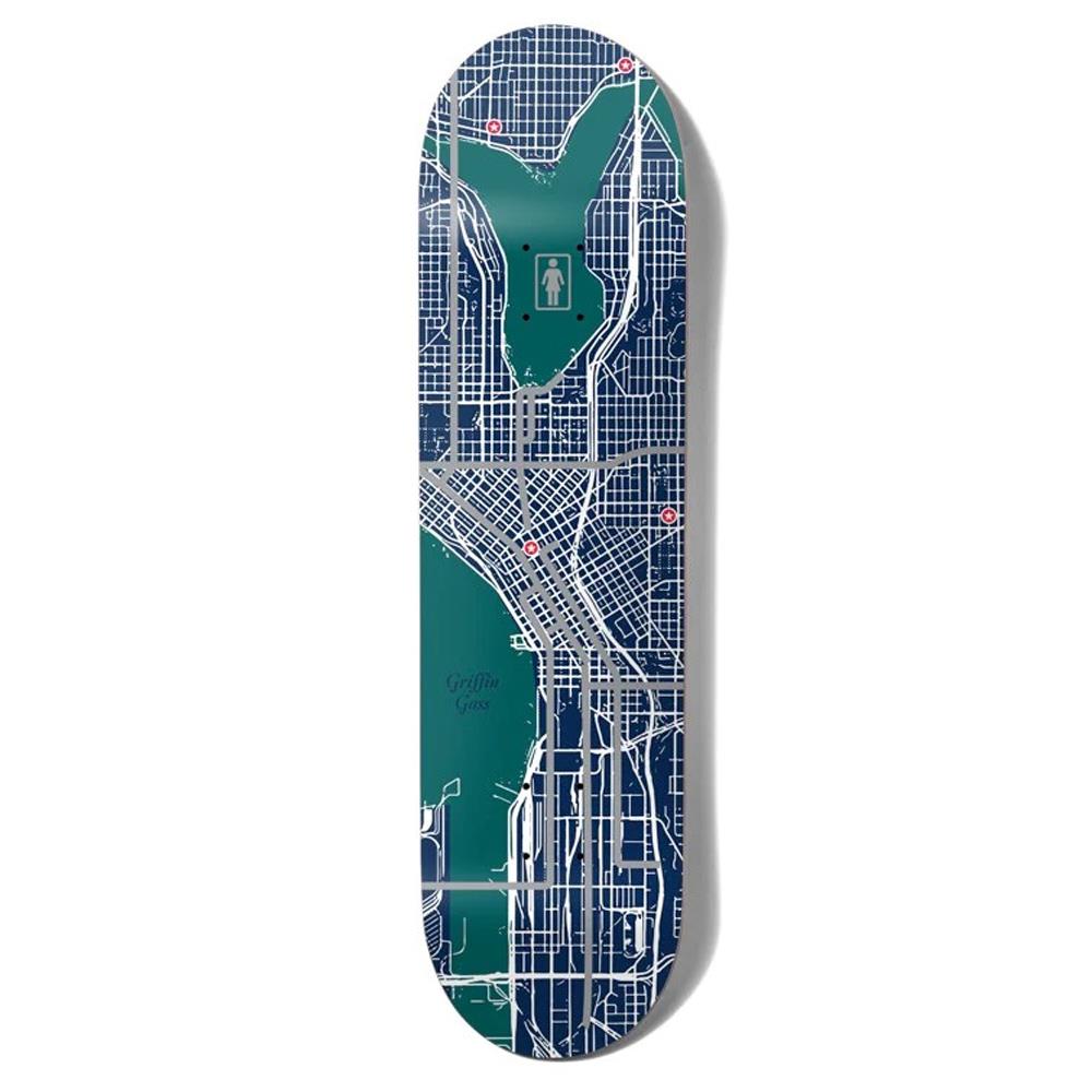 Girl Skateboard Deck Pin Point Griffin Gass G053 8.5"