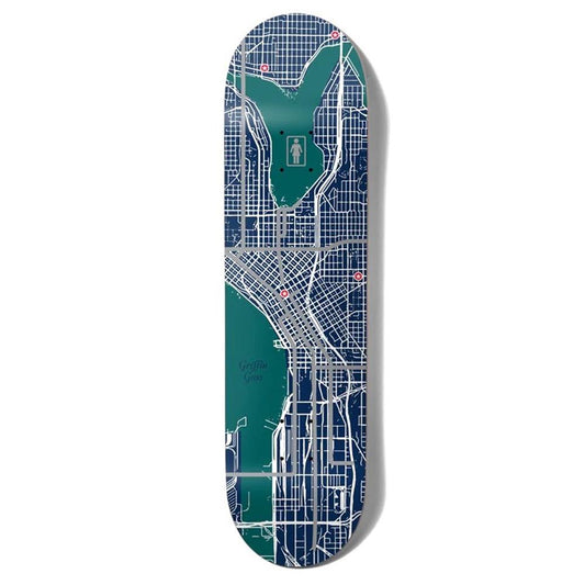 Girl Skateboard Deck Pin Point Griffin Gass G053 8.5"