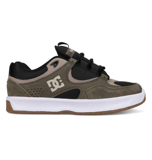 DC Kalynx Zero S Green Leather Skate Shoes