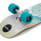 Mindless Drifter Complete Cruiser Skateboard Teal 28 x 8''