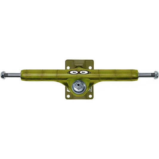 Slappy ST1 Hollow Skateboard Trucks Pickle Green 9.5"
