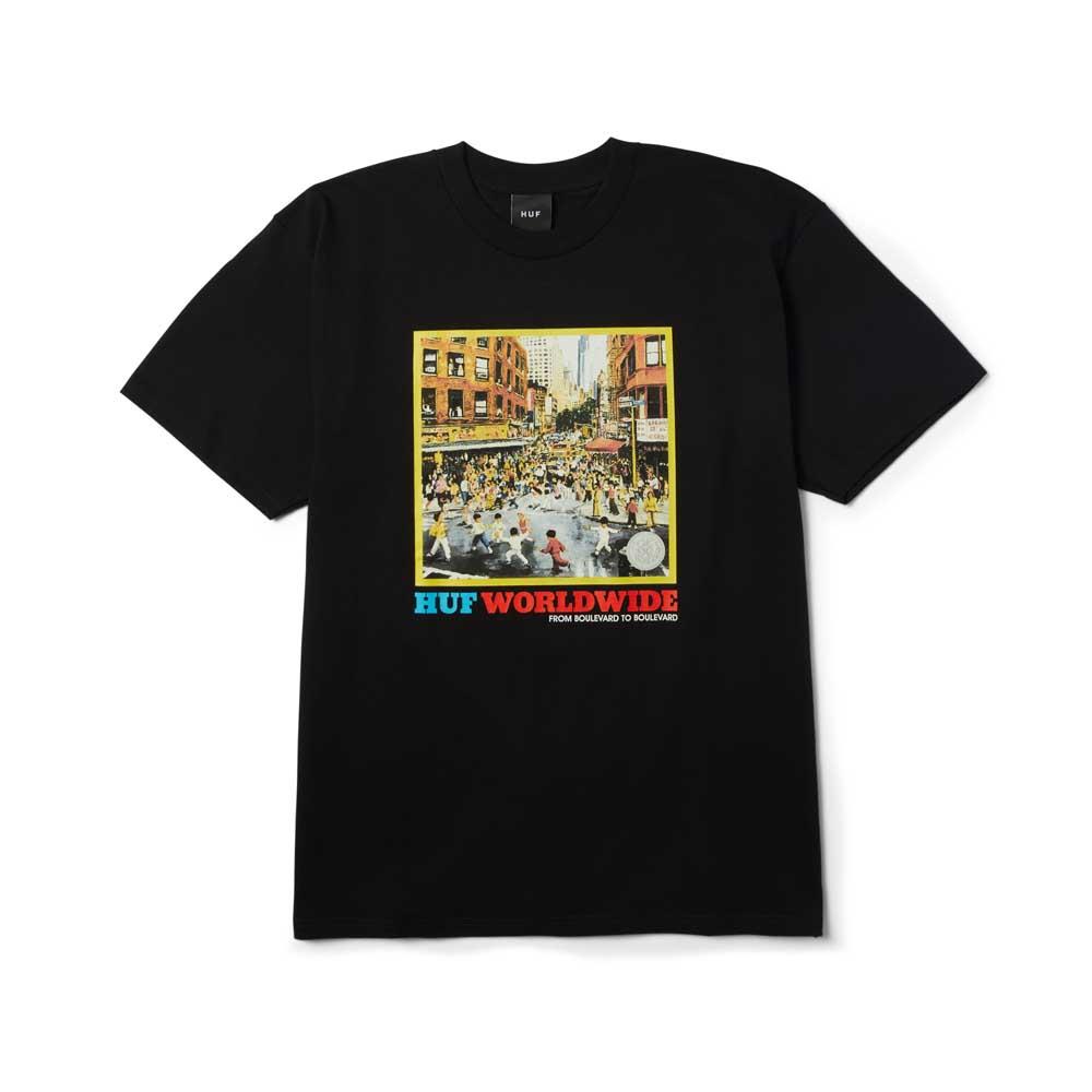 Huf Tales Short Sleeve T-Shirt Black