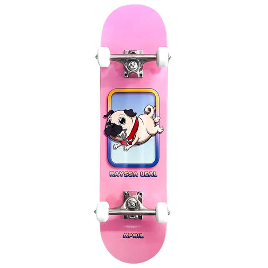 April Rayssa Leal 'Slinky' Mini Pro Complete Pink 7.5"