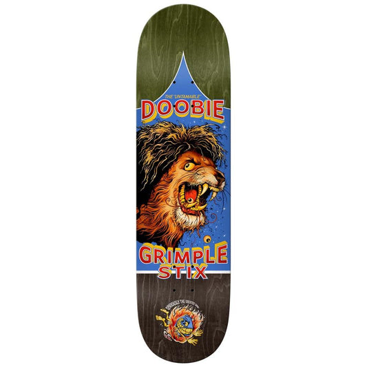 Anti Hero Doobie Grimple Obvious Greats Multi Skateboard Deck 8.5"