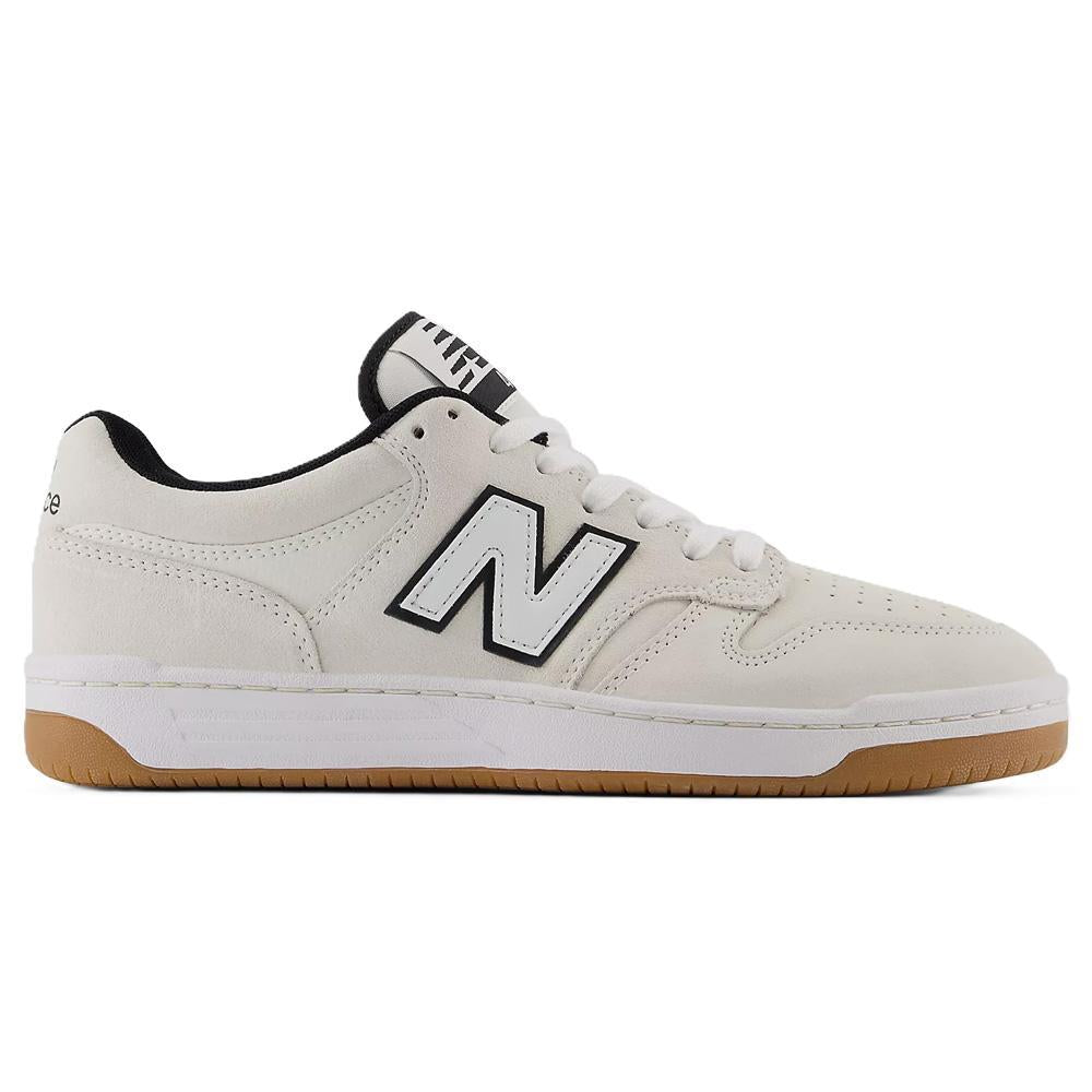New Balance Numeric 480 Skate Shoes Cream White Leather Gum