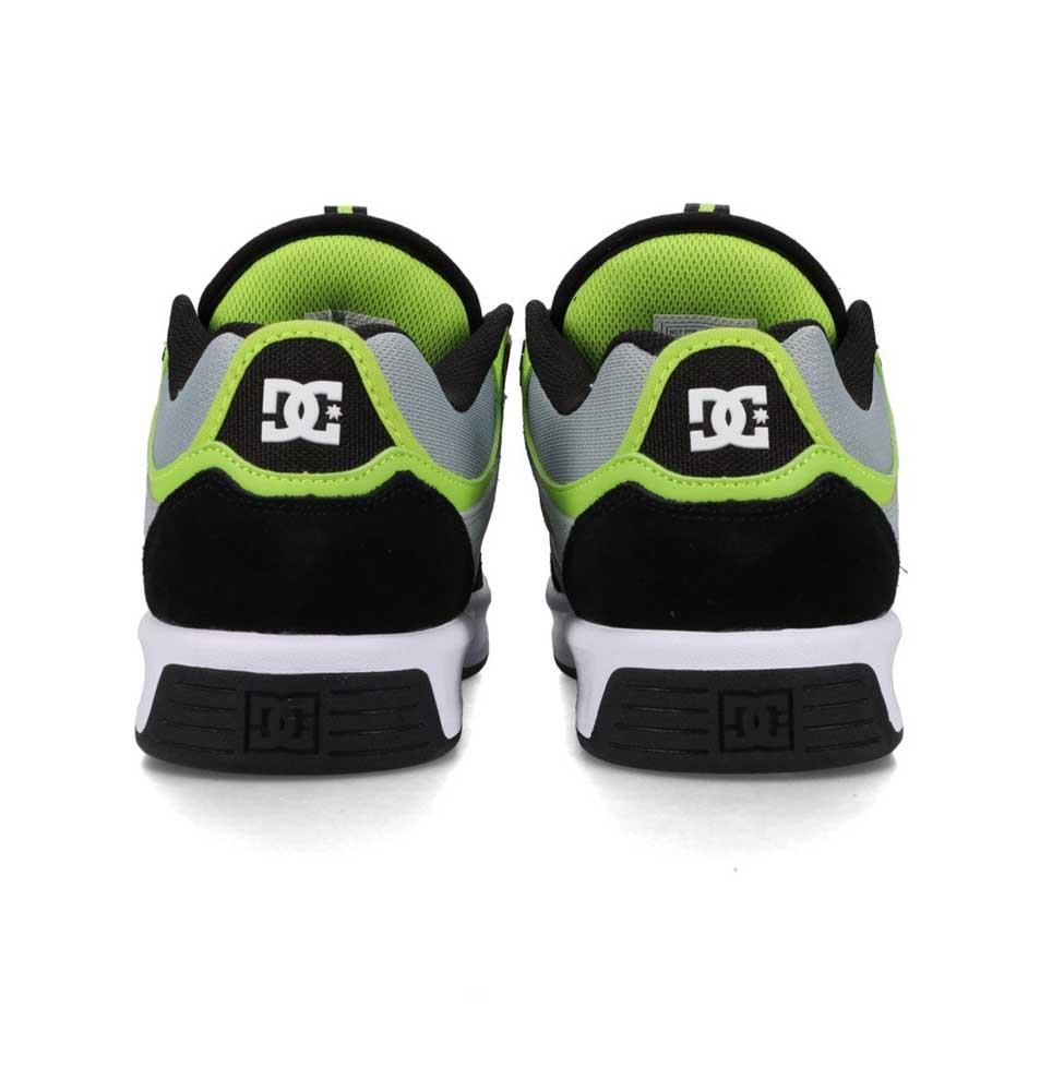 DC Shoes Kalynx Zero Grey Black Lime Skate Shoes
