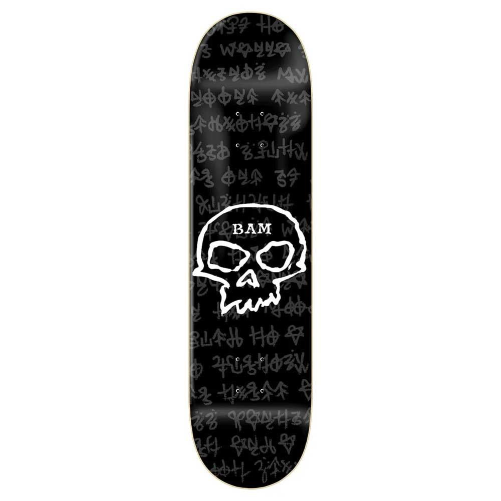 Zero Skateboard Deck BAM Strigoi Skull Black 8.5"