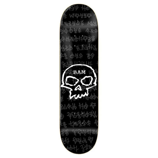 Zero Skateboard Deck BAM Strigoi Skull Black 8.5"