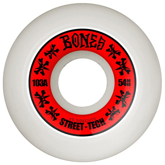 Bones Skateboard Wheels STF 54mm 103A V5 Sidecut SP26