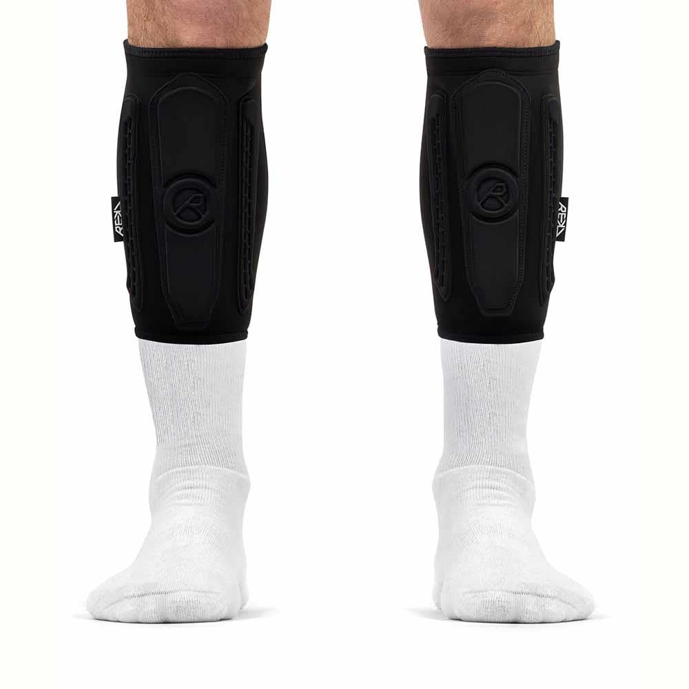 REKD Energy Covert Shin Impact Guards Black Short