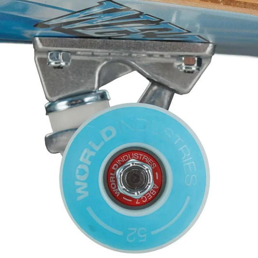 World Industries Wet Willy Icon Soft Top Complete Skateboard Multi 7.25"