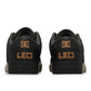 DC Shoe Co Metric VC Skate Shoes Black Gold