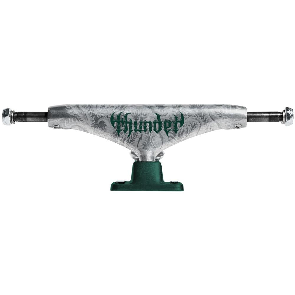 Thunder Team Catalyst Re-Gen T-II Green Polished Skateboard Trucks 148 8.25"