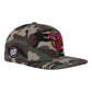Santa Cruz X Stranger Things Hellfire Club Snapback Cap Camo