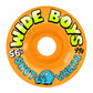 Snot Wheels Wide Boys 99a Orange Skateboard Wheels 56mm