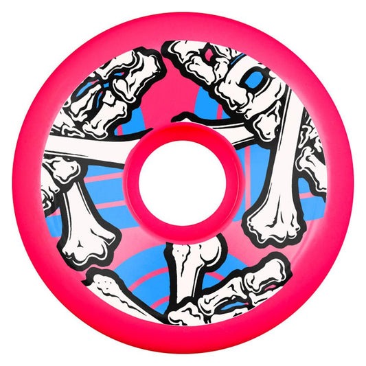 Powell-Peralta Cross Bones Pink Skateboard Wheels 64mm 97A