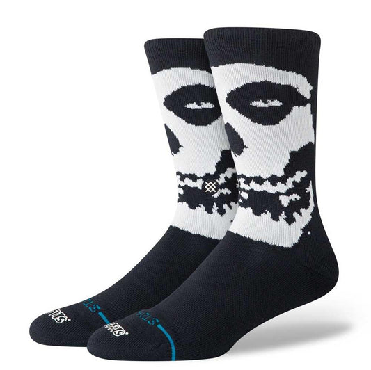 Stance Socks Misfits Beware Crew Black Large