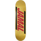 Palace Skateboards Jamal Smith S41 Holiday 25 Pro Gold Skateboard Deck 8.25"