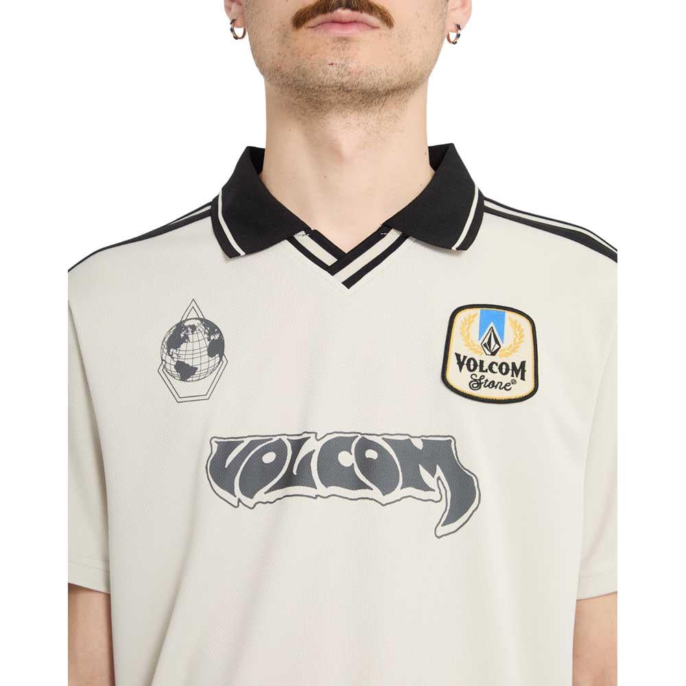 Volcom Copa Polo Shirt Crew Stone