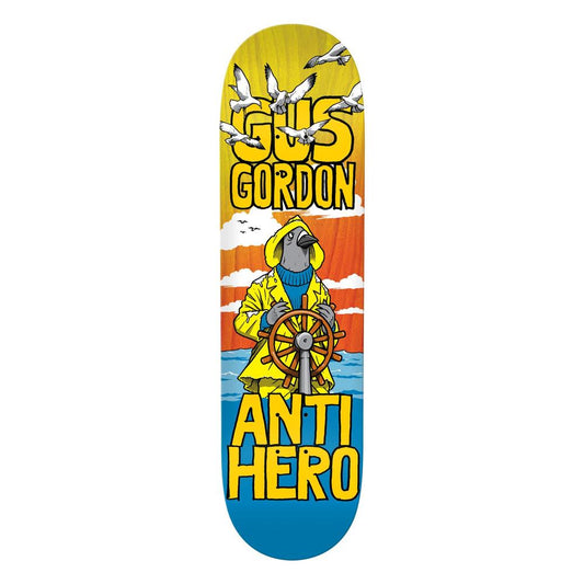 Antihero Gus Gordon New Pro Skateboard Deck 8.5" Full Se