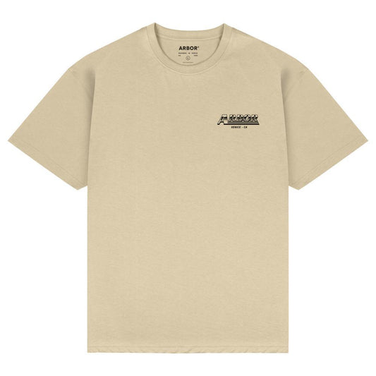 Arbor Skateboards Vannin' T-Shirt Sand