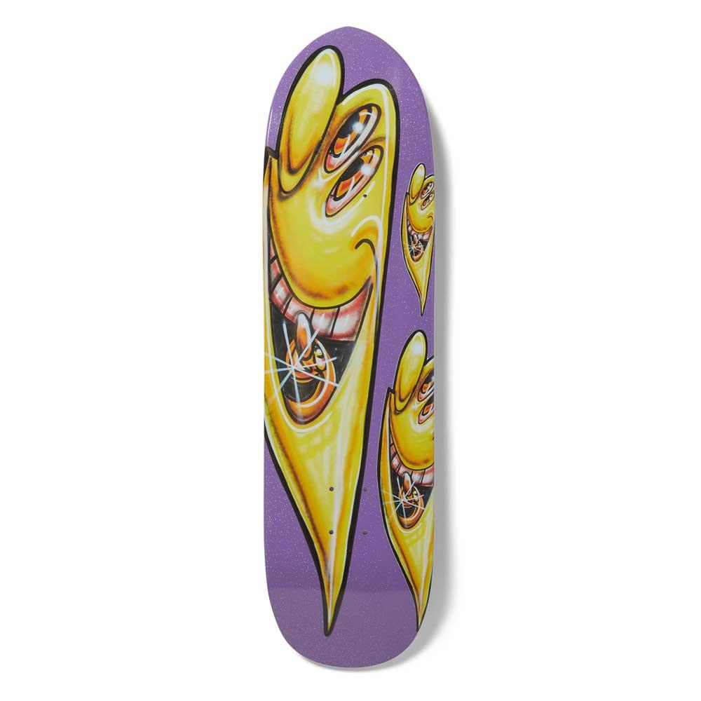 HUF x Kenny Scharf Karbombz Purple Cruiser Deck Purple 8.5"