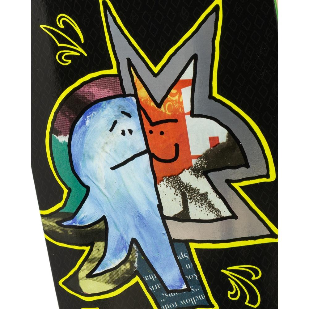 Krooked Gonz Sig Skateboard Deck Black 9.81"