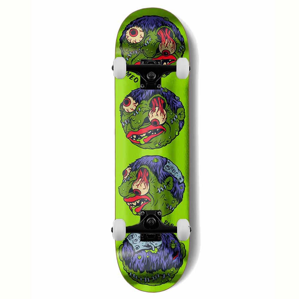 Darkstar Cameo Madballs Chrome R7 Complete Skateboard Multi 8.25''