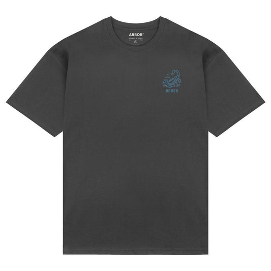 Arbor Skateboards Bodega T-Shirt Faded Black