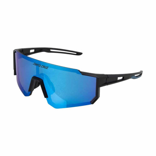 Santa Cruz Strip Racer Sunglasses Black Blue Blue One Size