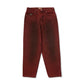 Huf Cromer Washed Pants Lava Red