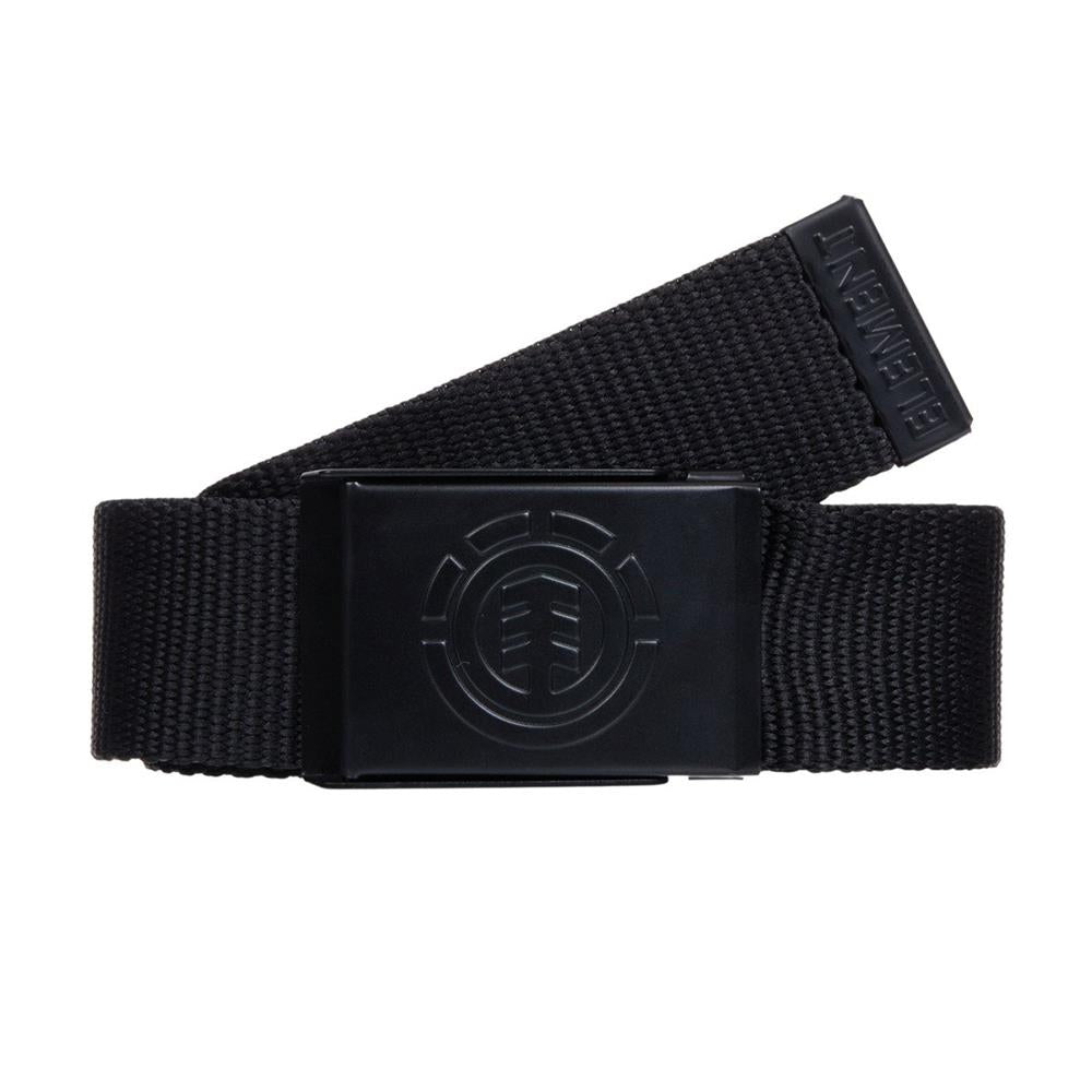 Element Icon Webbing Belt Flint Black